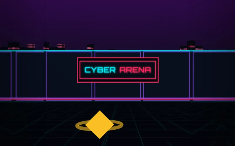 CyberArena 3D: a neon arena
